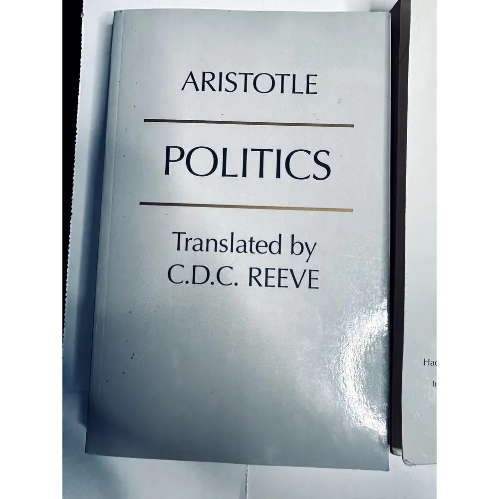 Politics Aristotle Plato Republic Selected Political Writing Machiavelli Set 4